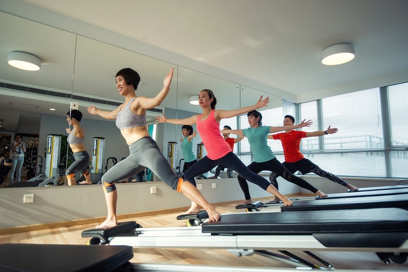 barre pilates class